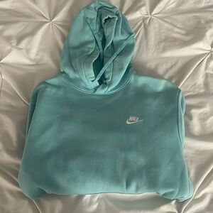 NIKE teal hoodie